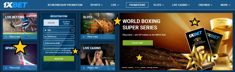 live казино 1xbet