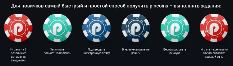 Бонусы казино Пин-Ап