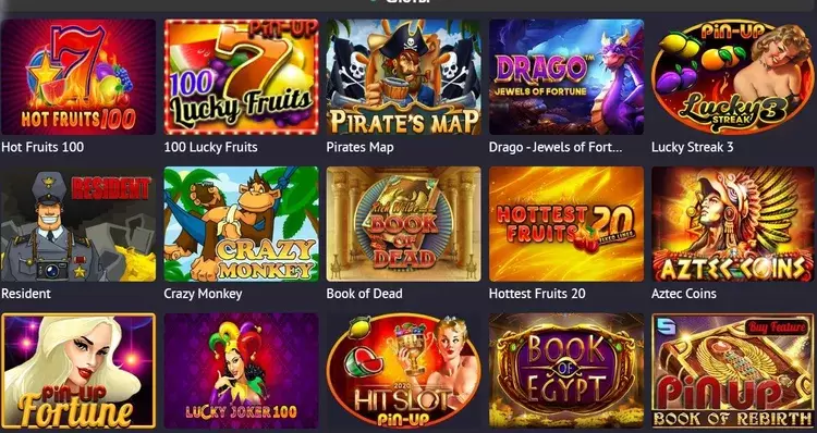 Слоты в онлайн-казино Пинап Слоты в онлайн-казино Пинап