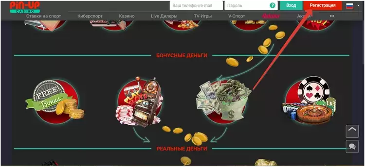 Букмекерская контора Pin up