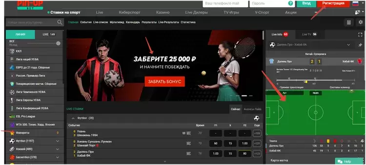 Ставки на Пин-Ап Ставки на Пин-Ап
