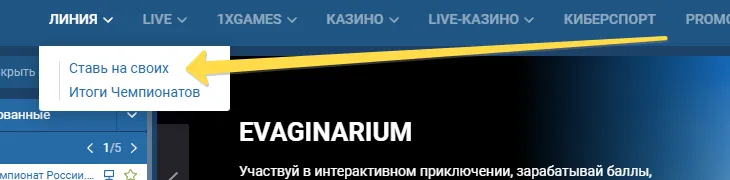 Как сделать доверительную ставку в 1xBet