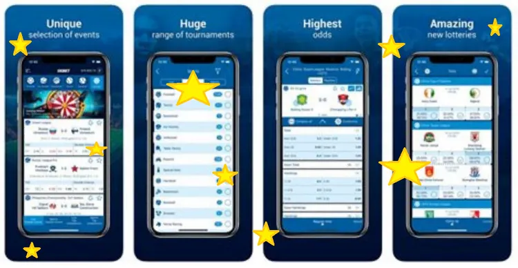 Приложение 1xBet на Android и iOS