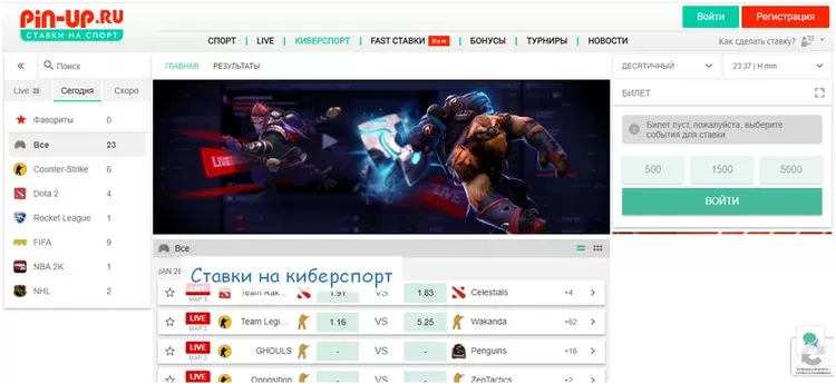 Слоты Пинап