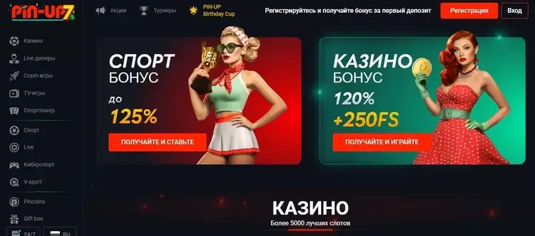 Pin-up мобильное приложение