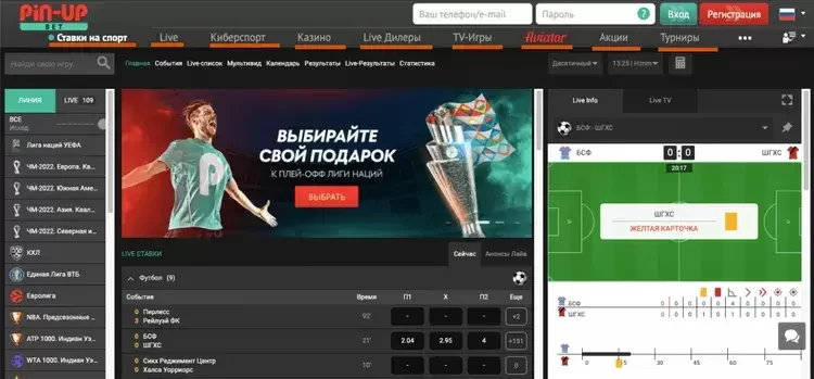 Ставки на Пин-Ап Ставки на Пин-Ап